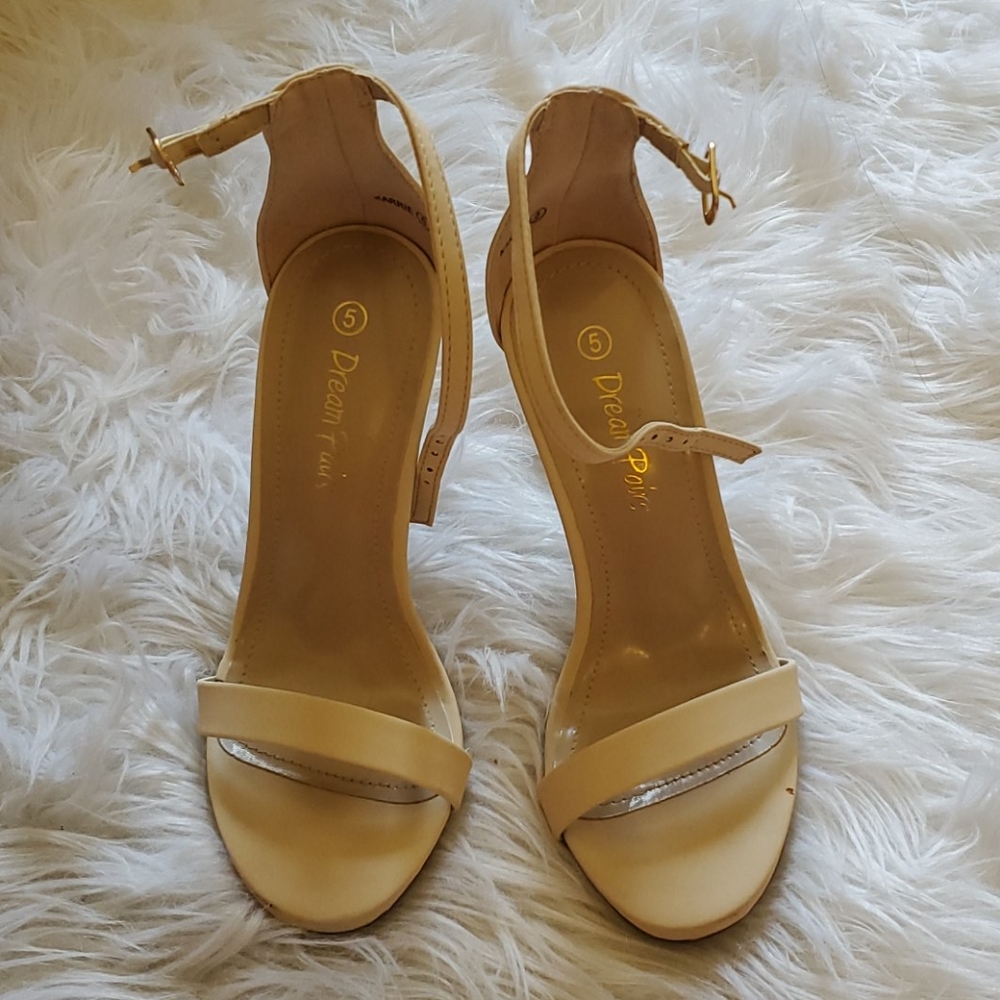 Dream Paris Heels in Nude